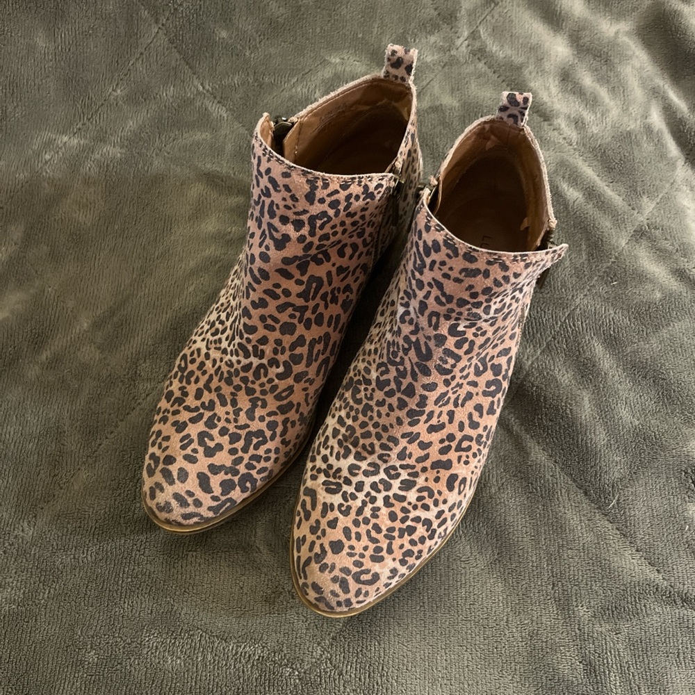 Lucky Brand Brown Ankle Boots